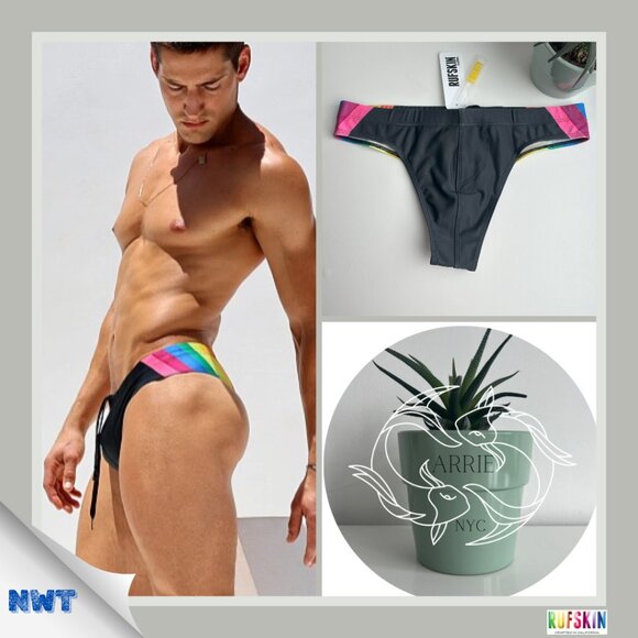 RUFSKIN - Swim Brief - Rainbow (M) - Picture 1 of 7